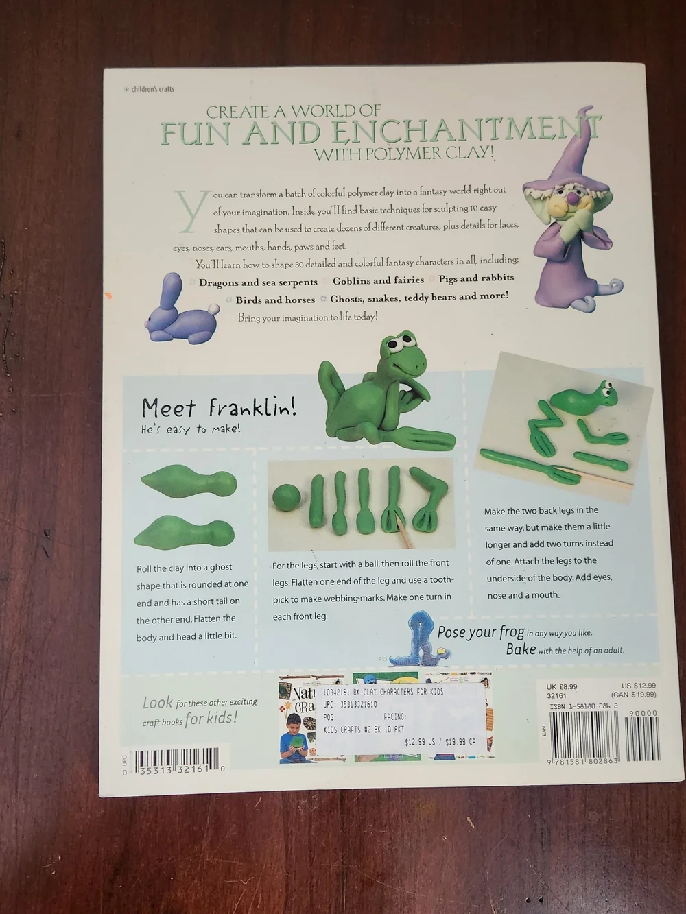 Set of 2 Polymer Clay Guide Books - Fast Polymer Clay & Clay Characters For Kids